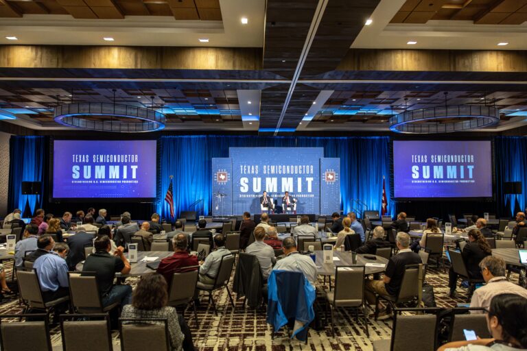 Two-day campus summit brings industry experts, university leaders and government officials together to strategize on overcoming chip shortage.